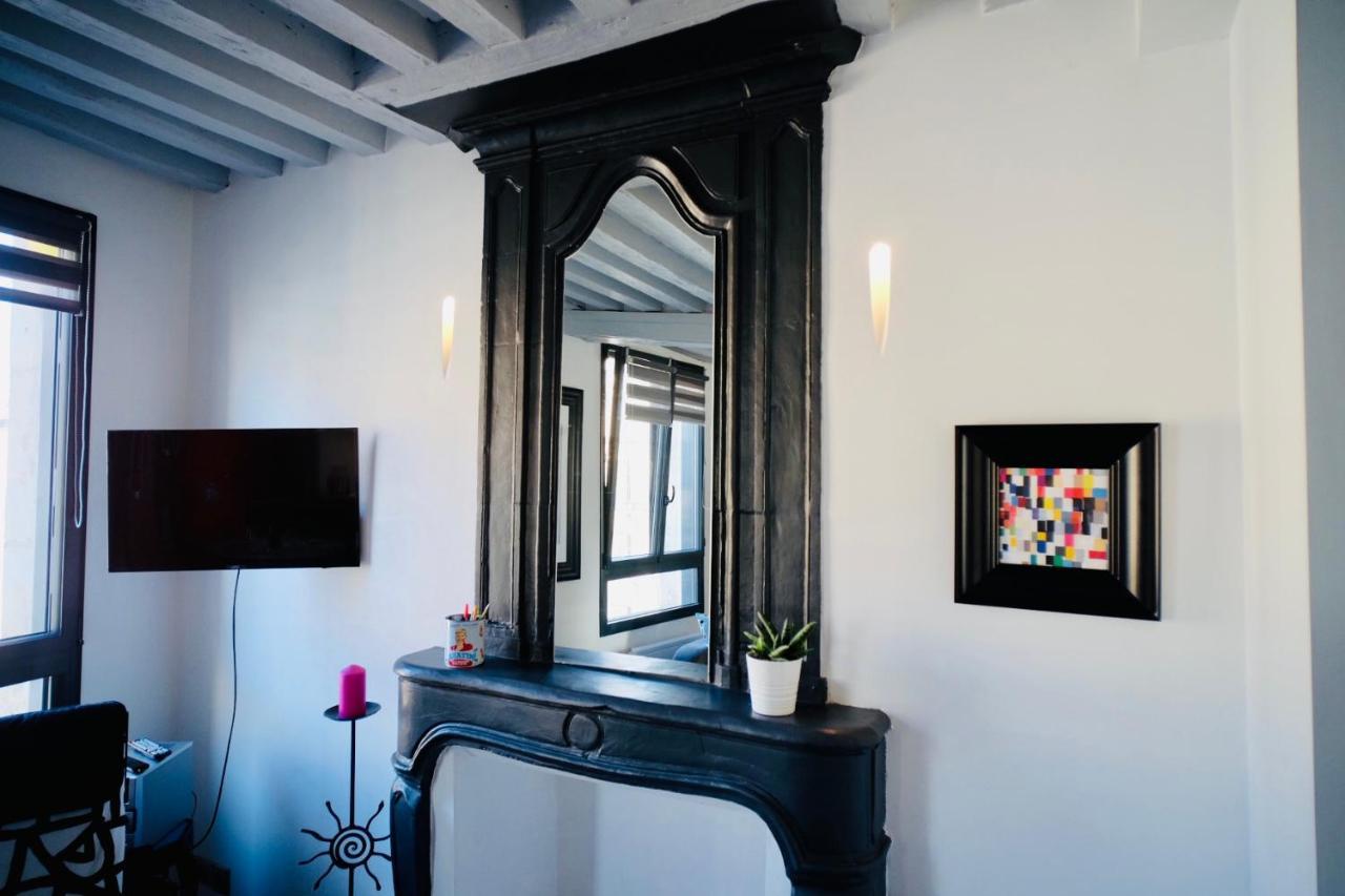 Apartmán Le Perroquet Fringant, Rue Pietonne Et Quartier Historique Caen Exteriér fotografie